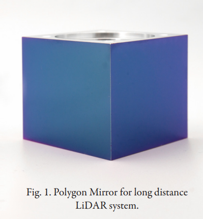 Fig. 1. Polygon Mirror for long distance LiDAR system